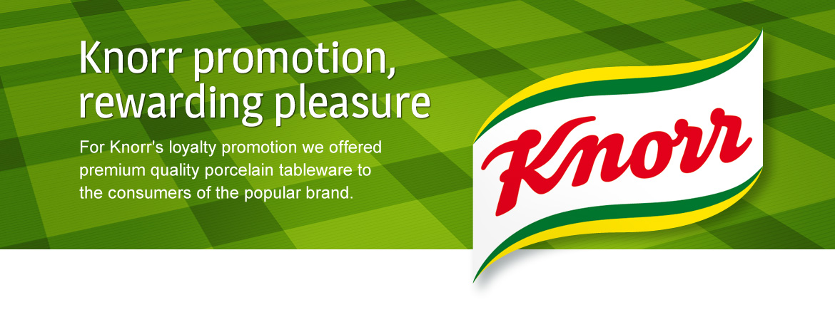 Knorr promotion, rewarding pleasure